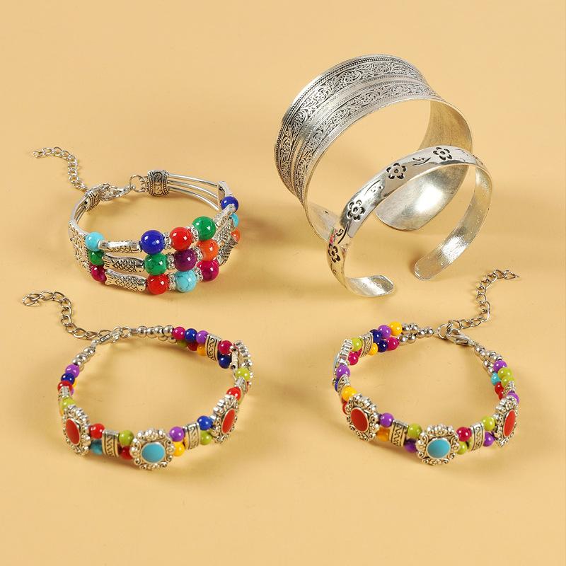 

Ян Чаоюэ ожерелье на лоб женское экзотический стиль Мяо фото аксессуары для ханьфу украшения для волос серьги набор