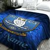 1PC Sheffield Wednesday Football Club Custom Name Patterned Flannel Blanket Suitable For All Seasons for Home Decor Warmth and Comfort Gifts Holiday P