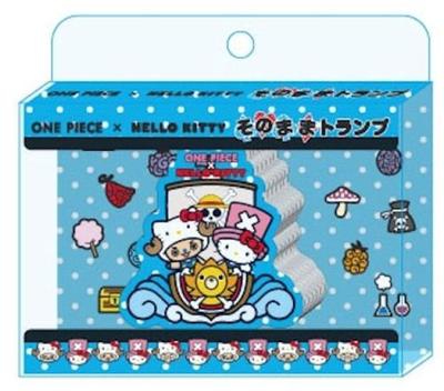 Jeu de Cartes ONE PIECE x HELLO KITTY