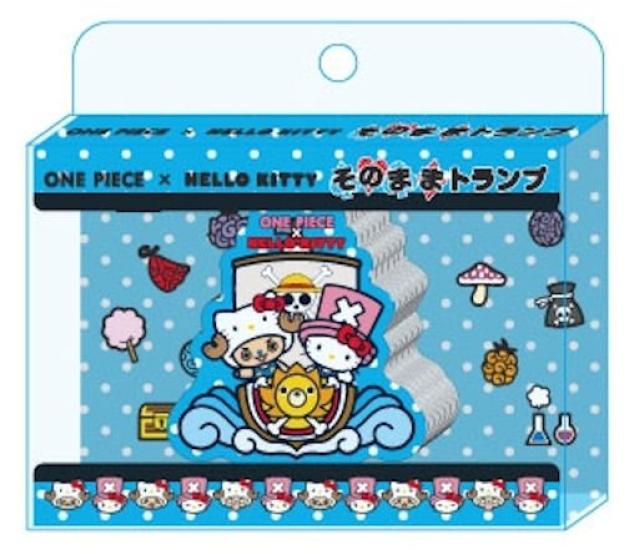 Игральные карты ONE PIECE x HELLO KITTY