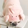 Yousheng Haustierkostüm Schwein Cosplay Atmungsaktive weiche Katze Hund Winterwarme Kleidung für