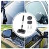 Extendable Windshield Cleaning Tool Extendable Handle Wiper Microfiber Pads Spray Bottle Set Car Window Wash Kit Strong