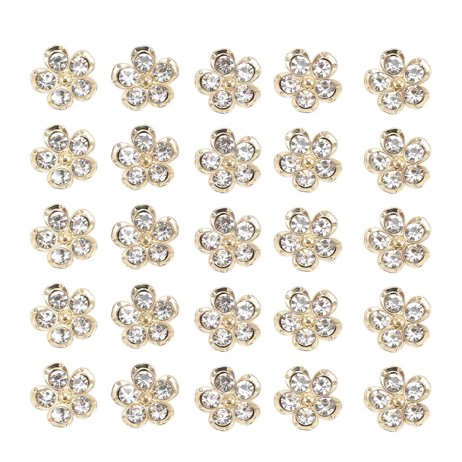 

50 шт. набор стразов для ногтей сверкающие стильные легко наносимые хрустальные алмазы для нейл-арта