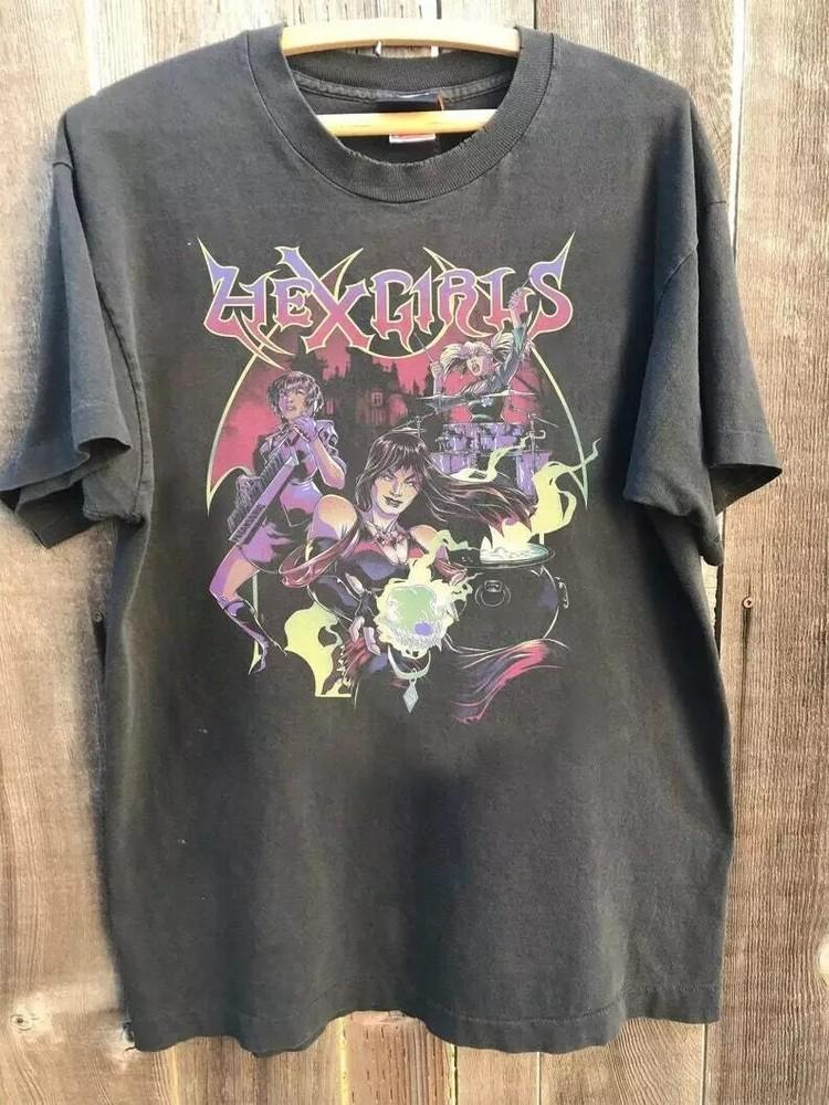 HexGirl 2024 Tshirt HexGirls Tour Cotton Charcoal Unisex Tshirt S5XL Unisex T-Shirt XXXL