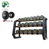 Weiye Changqing 275kg Round Rubber Coated Dumbbell Set with Rack
