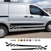 Car Side Door Stickers For Peugeot Expert Camper Van Graphics Racing Sport Decor Decals Vinyl Cover Auto Tuning Accessories