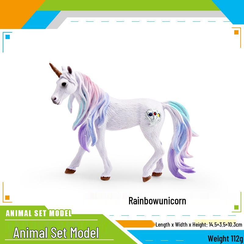 Cross-border Pegasus & Unicorn Mythical Creature Model for Kids