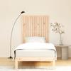 824933 vidaXL Wall-mounted Headboard 95.5x3x110 Cm Solid Pine Wood