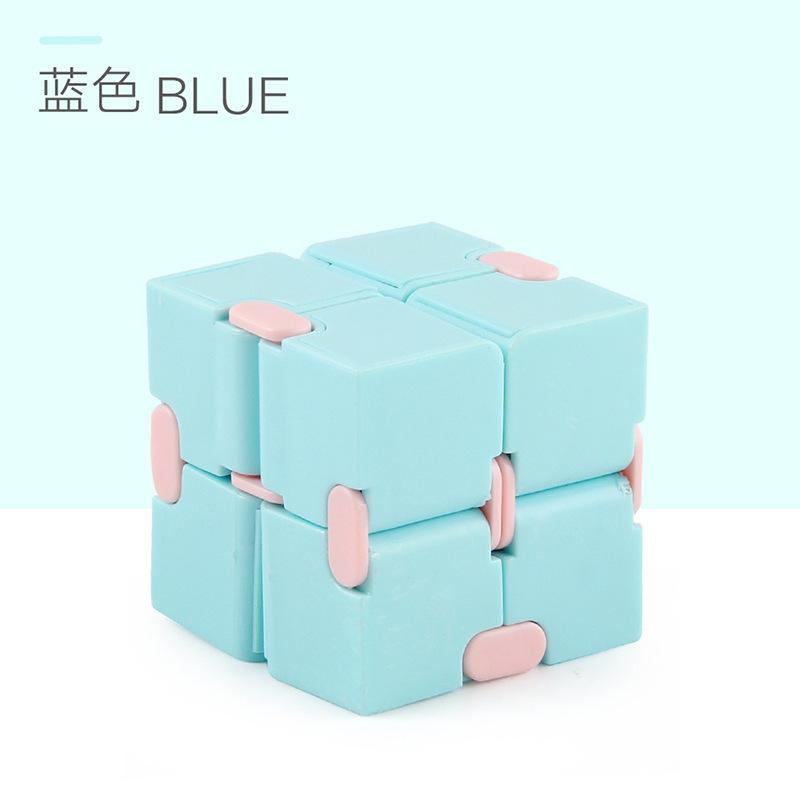 Hot Magic Puzzle Cube Anti Stress Relief Toys For Adults Infinite Flip Funny Cube Sensory Toys For Children Special Needs Gifts