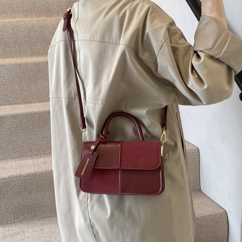 2026 New Sle Small Square Handbag Faionable Casual Single oulder Bag Soft Surface PU Material Retro Crossbody Bag for Women