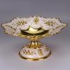 F26C Fruit Tray Trinket Dish Plate Tea Tray Elegant Candy Plate Vintage Fruit Plate Dessert Storage Tray Home Decoration
