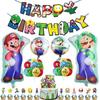 BREYLEE Aluminum Balloon Birthday Decoration Happy Garland Party Set