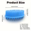 2-in-1 Multifunctional Silicone Bath Brush, Bath Tool, Hair Washing Brush, Bath Brush, Head Massage Brush, Body Cleaning Double-sided Bath Brush