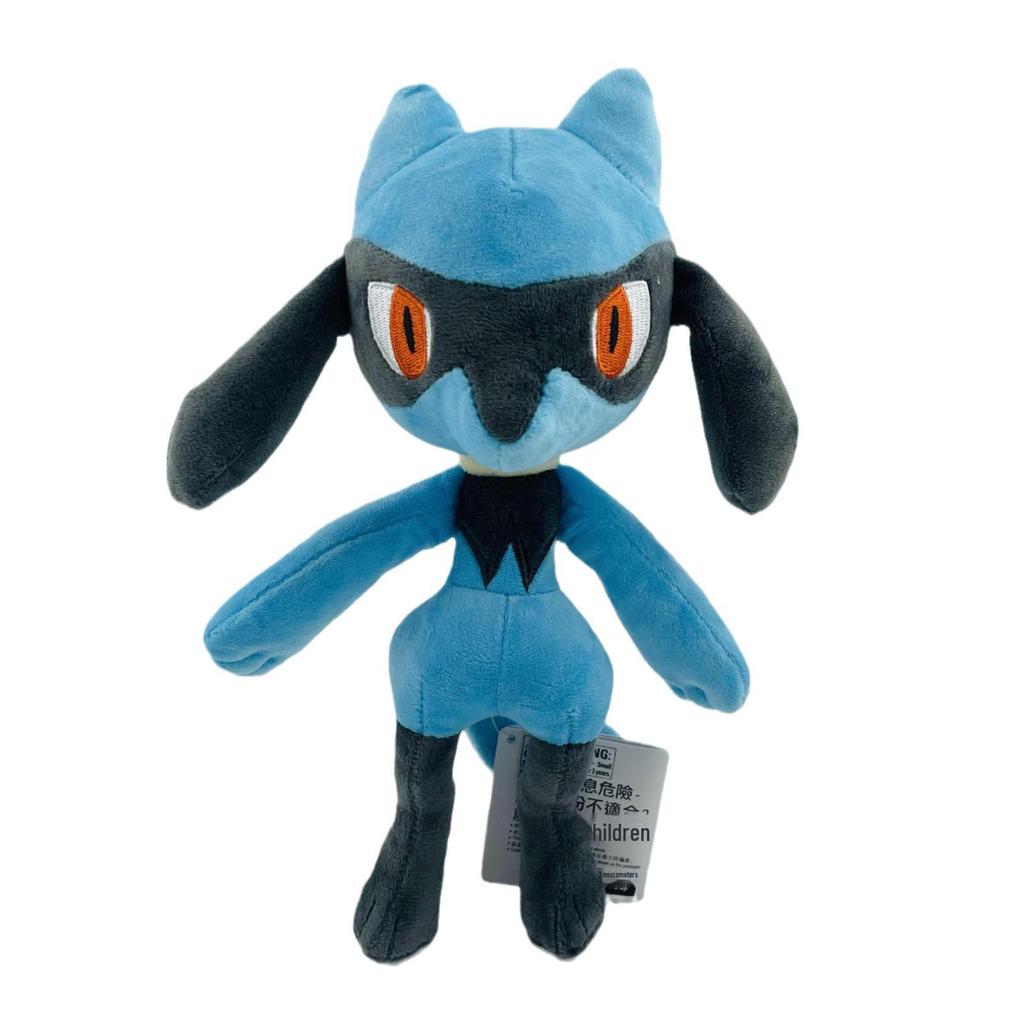 26cm Riolu Lucario Plush Elf Doll with Tag