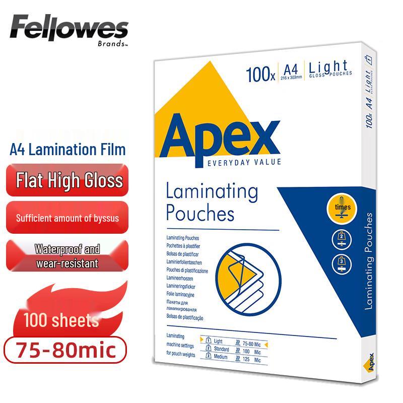 Fellowes Laminators and Laminating Films