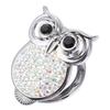 VICASKY Switch Cover Car Trim Ring Accessories Crystal Decoration Auto Sedan Ignition Start Stop