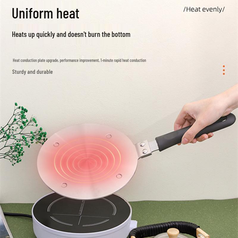 Universal Induction Cooker Heat Conductor with Detachable Handle
