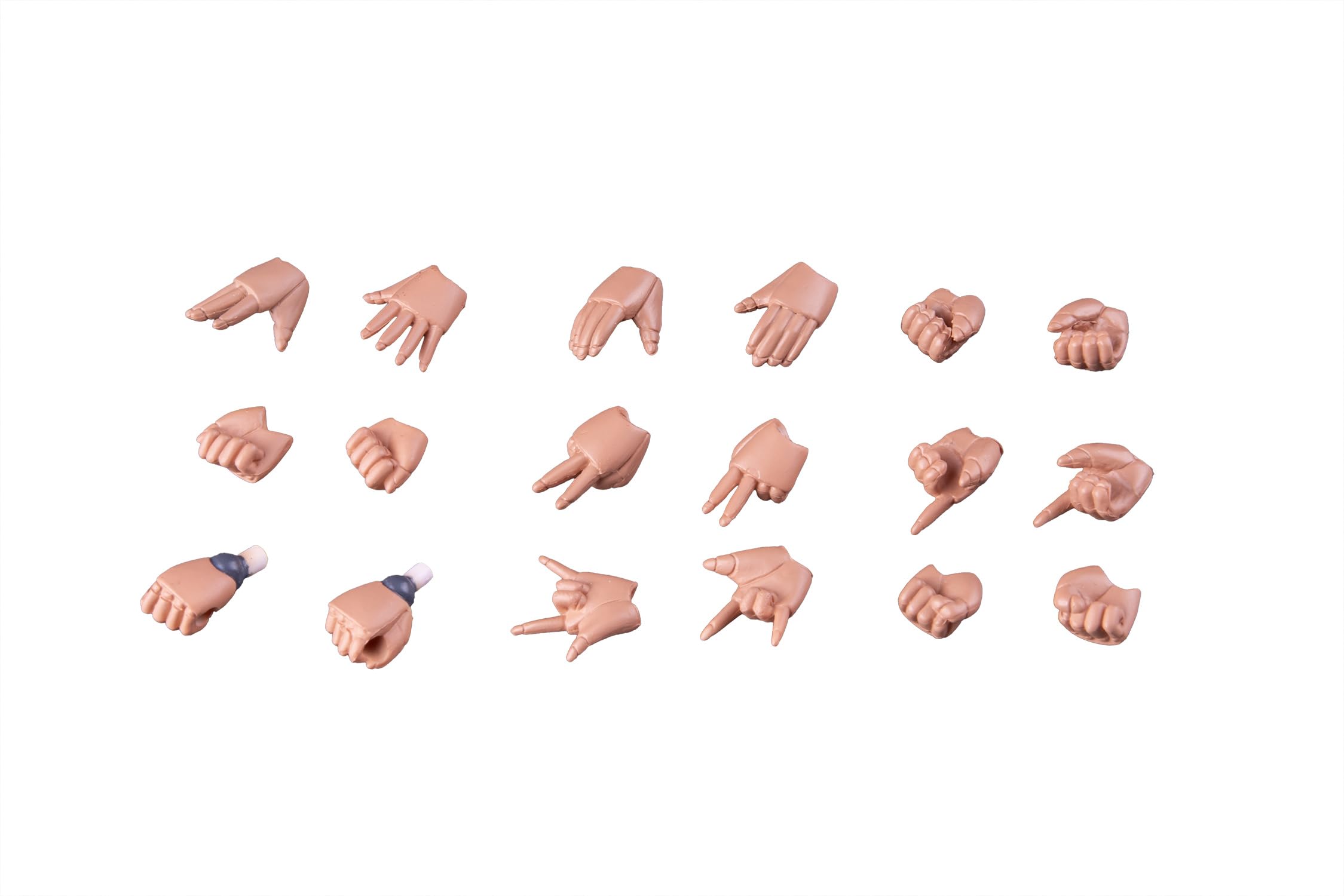 

Polynian Robot New Human Polynian Hand Parts Set PVC ABS Painted Finished Product [Brown Flesh] Non-scale &