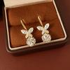Fashionable Temperament, Simple and High-end Butterfly Earrings