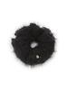 Mira Owen Feather Volume Scrunchie 09WGG255548 Black Free Size Women's