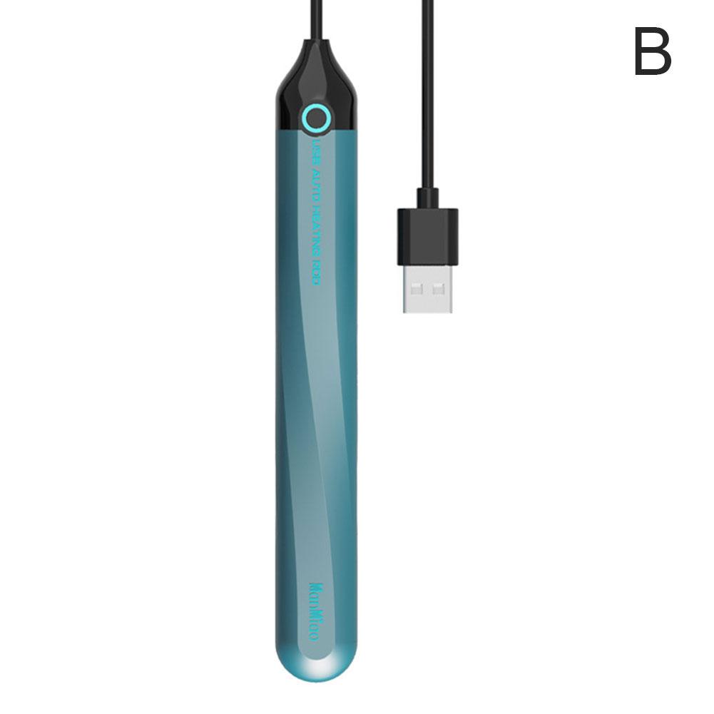 Constant Temperature Heating Rod Usb Green Anal Heater Adult Products Male Heating Rod Sex Toys Aldult Vaginal Heater Fun