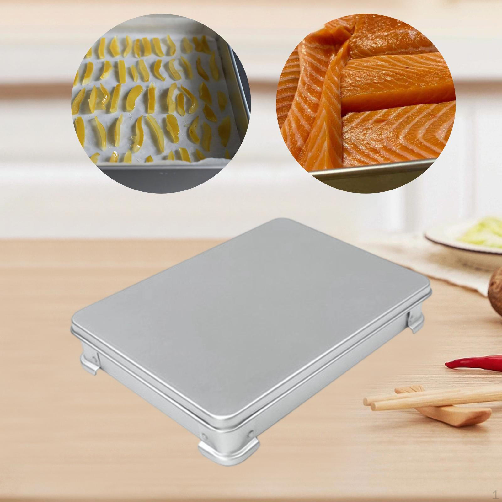Fridge Dumpling , Storage Container, Durability Aluminum, Refrigerator Fresh Keeping Box, for