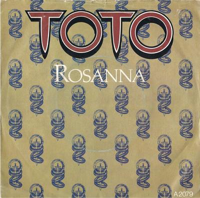 7inch Record TOTO - Rosanna CBSA2079 CBS 1983 UK Rock Used