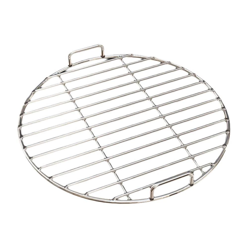 With Handles Barbecue Grill Wire Grid Extra Thicken Stainless Steel Steam Rack Charcoal Grill