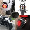 PXPART Tail Lamp, Harley Tail Lamp, LED, Brake Light, DRL (Red), Turn Signal (Yellow),