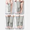 1 Paar Kompressions-Kniebandage Bambusfasern Knieorthese Beinunterstützung zum Laufen Schmerzmanagement Arthroseschmerzlinderung Rheuma