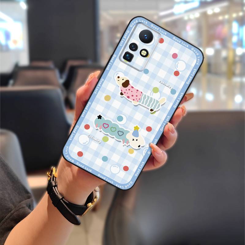 Silicone TPU Phone Case For infinix Zero X/X Pro/X6811/X6811B Animals Fashion Design Cartoon Graffiti Anti-knock Cute