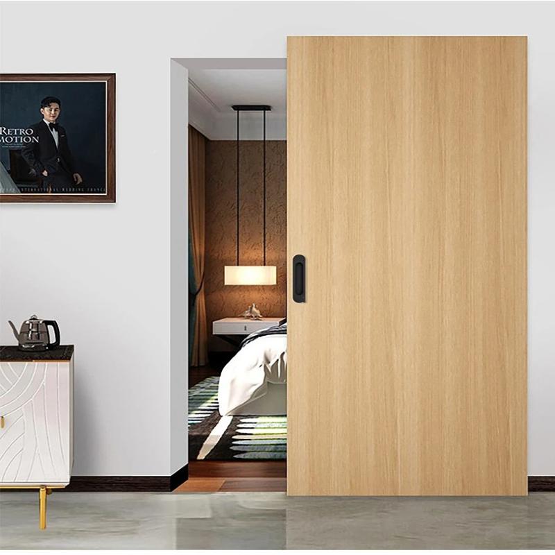 Sliding Door Hidden Pull Handle Cabinet Door Invisible Embedded Handle Kitchen Door Recessed Slot Handle For Sliding Doors