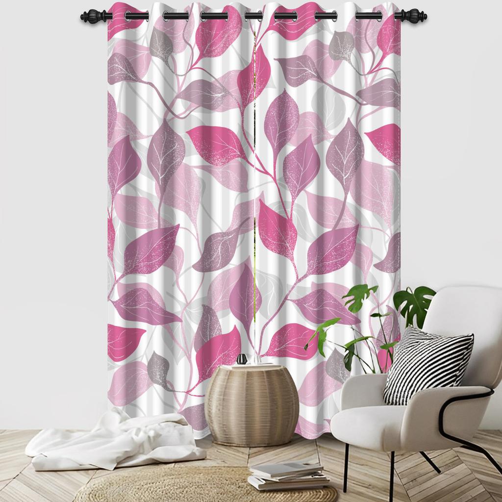 Set Of 2 Abstract Striped Pattern Curtains Multiple Colors Top Living Room Bedroom Decor Rod Pocket Curtain With Grommet Light Blocking Polyester