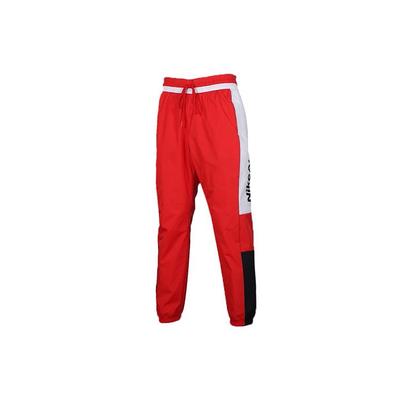 Air Cuffed Color-Block Woven Pants Men Bottoms Red CK4396-657