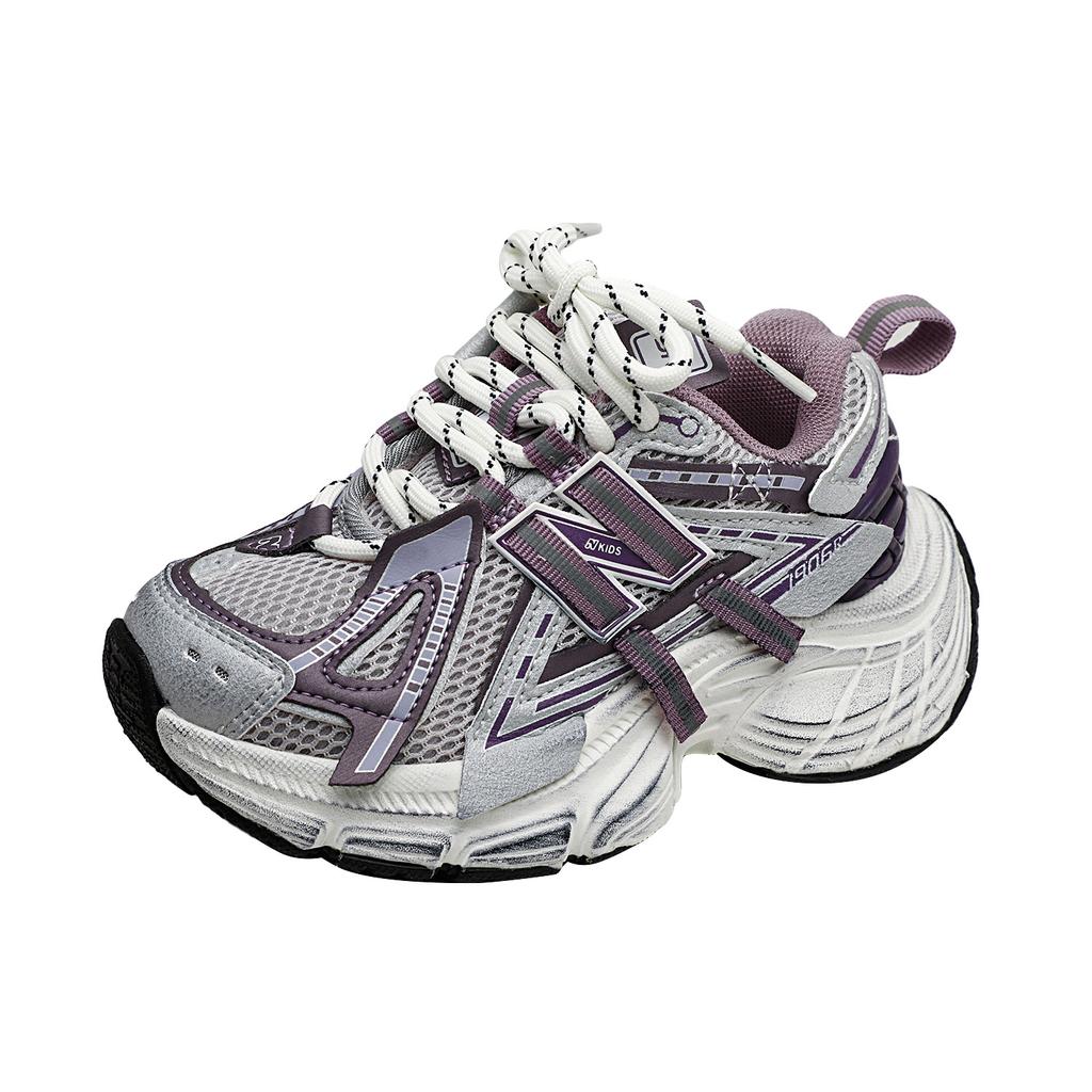 2025 Herbst neue Kinder Dad Schuhe Trend N Wort Joggingschuhe Mode Polnisch Herren- und Damen Sportschuhe