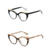 New Luxury Matching Colorful Cat Eye Sunglasses Women Personality Hollow Frame Design Casual All Match Men Glasses UV400