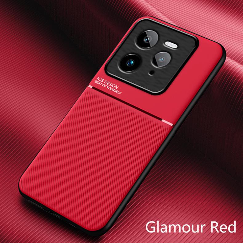 Прочный Нескользящий Чехол для Realme GT 7 Pro 5G GT6 GT 6 6T Встроенный Магнитный Держатель для Автомобиля Coque Fundas Shell Capa
