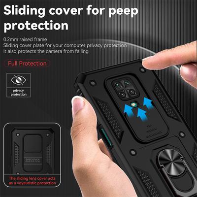 For Xiaomi Redmi Note 9S Case Shockproof Armor Camera Protect Phone Case For Redmi Note 9 Pro Max Car Magnetic Holder Ring Cover