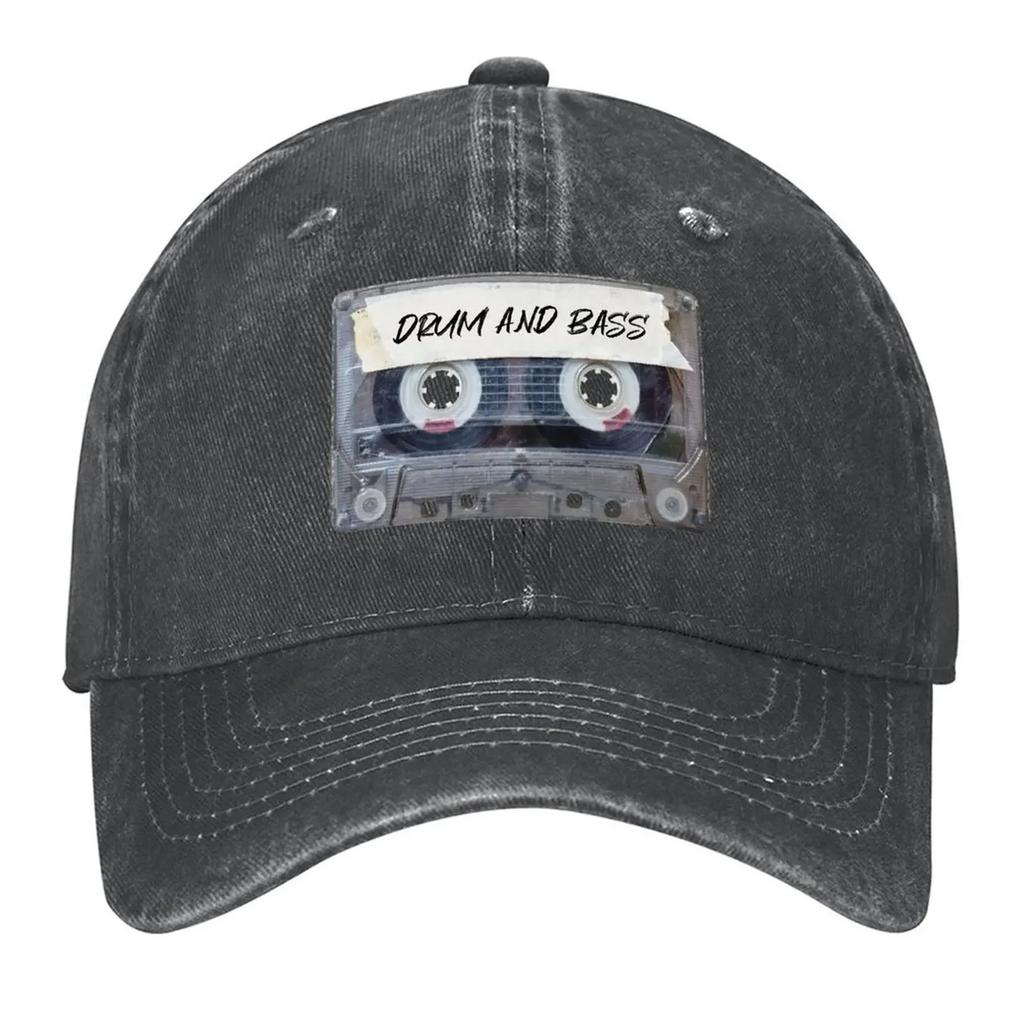 Recorded Music Genre Cassette Old School Drum and Bass Baseball Cap Unique hats derby hat Horse Hat Thermal Visor Unisex Women