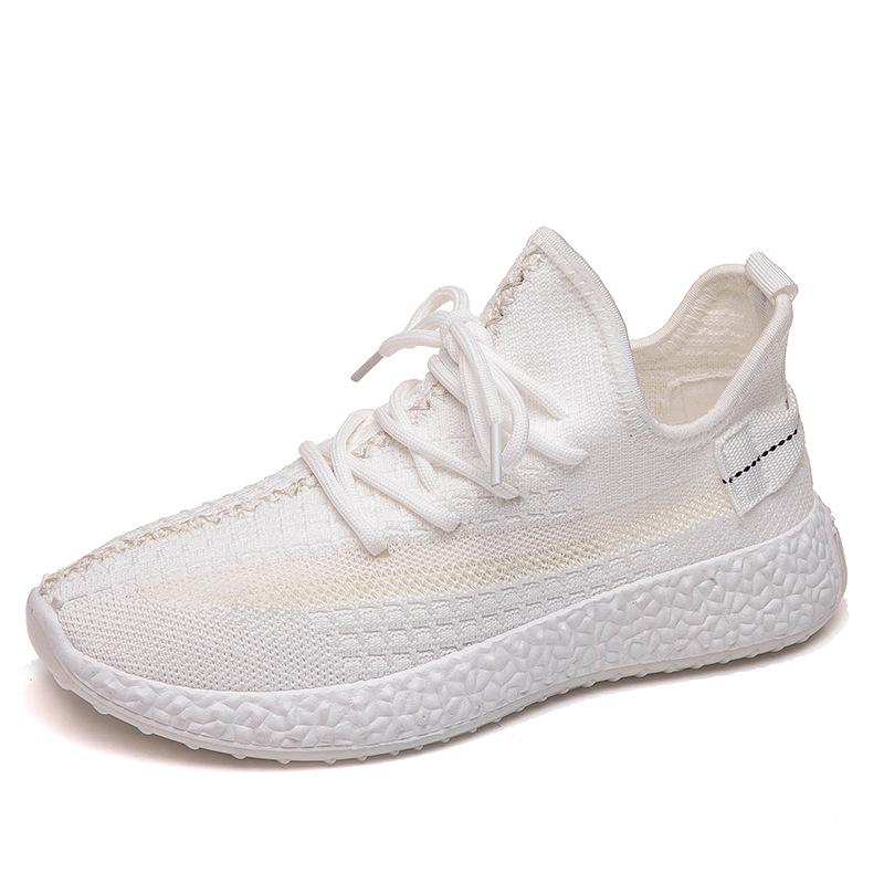 Coconut Shoes Women 'S Sports Summer Breathable  New Wild Ins Tide Dad Starry White Running Shoes