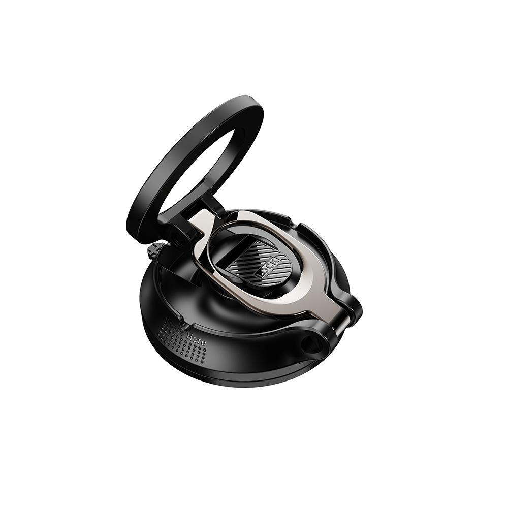 

360° Rotating Magnetic Car Phone Holder with Suction Cup for Dashboard чёрный