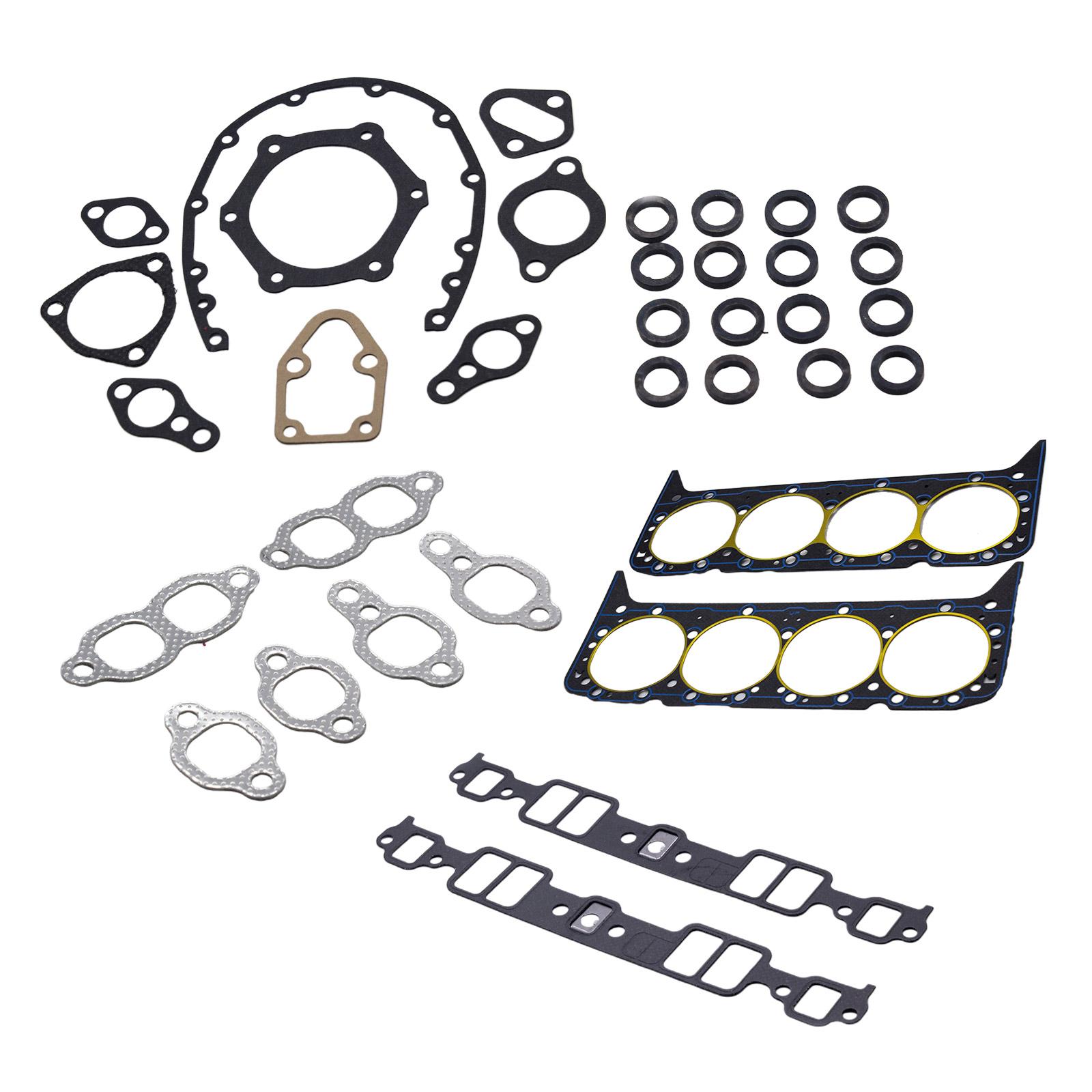 

Upgraded Engine Overhaul Gasket Set compatible-with 1959-1979 small block Chevy350 327 307 302 283 Easy Installation
