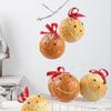 6 Pieces Christmas Ornament Set Festival Tree Decorations Shatterproof Gingerbreads for Holiday Home Decoration