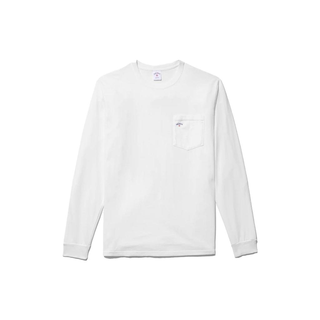 NOAH Classic Long Sleeve Pocket T-shirt 'Black' Men's PT2NOAH