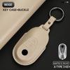 Genuine Leather Car Key Case Cover Key Bag For  Mercedes Benz A C E S G Class GLC CLE CLA GLB GLK GLS Protect Set Accessories