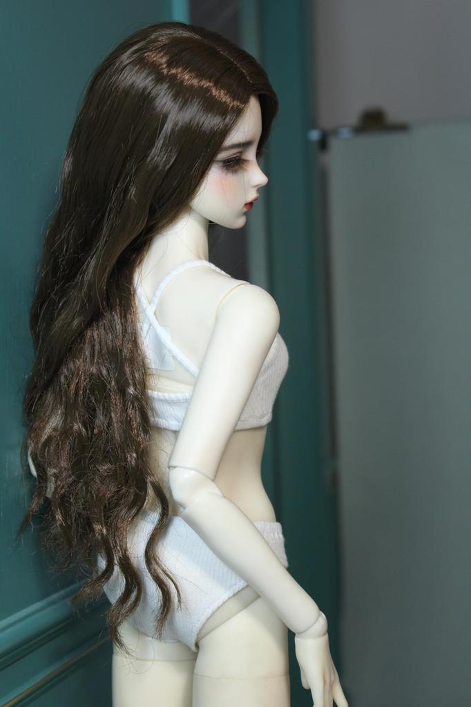 HAMRETHYPPZ 13 14 16 BJD Children's Clothes Set, BJD Children's Clothes Bjd Doll White Underwear, Underwear Set, Fashionable Underwear Pants (Head