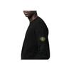 STONE ISLAND Compass Motif Crewneck Jumper Black Men Tops 7815515B3-V0029