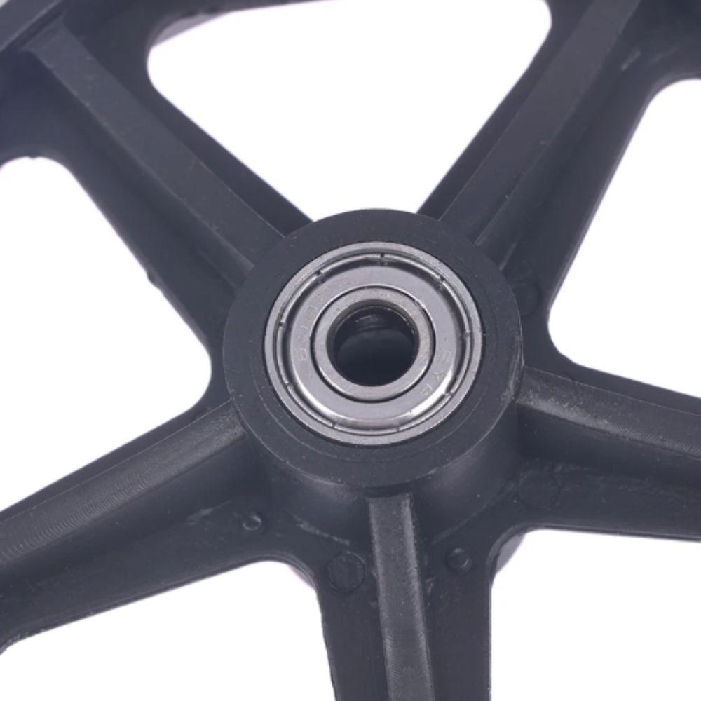 8 Zoll Räder Rollstuhl Vorderrad Lenkrolle Leichtgängig Flexibel Einkaufswagenräder Rollstuhl Ersatz