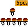 5pcs Professional Nail Dust Brush Nails Art Brush Ring-Shaped Remove Gel Polish Dust Cleaner Tool Women Manicure Accessories