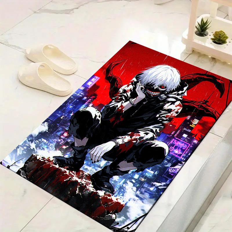 Tokyo Ghoul Carpet Rug for Living Room Bedroom Home Sofa Decoration, Kids Play Non-slip Floor Mat